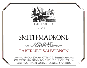 Smith-Madrone Cabernet